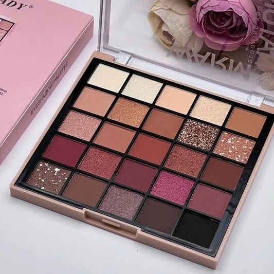 Warm & Natural 25 Colors Eyeshadow Palette