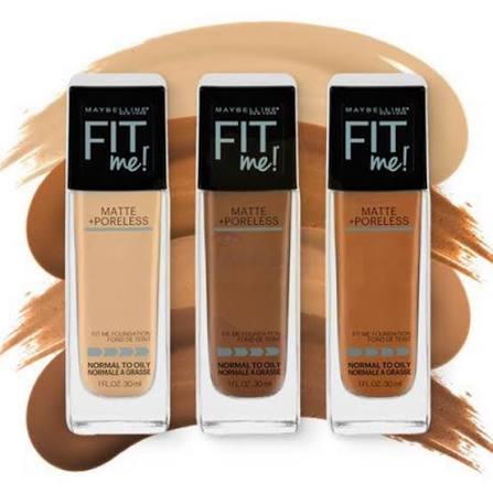 Maybelline Fit Me Matte and Poreless Foundation
